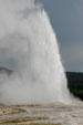 Old Faithful spouts at Yellowstone National Park, WY.
