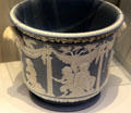 Wedgwood blue jasper bottle cooler or vase by Lady Diana Beauclerk at Lady Lever Art Gallery. Liverpool, England.
