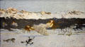 Punishment of Lust painting by Giovanni Segantini at Walker Art Gallery. Liverpool, England.
