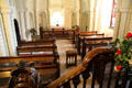 Chapel, used by family & staff for daily services at Penrhyn Castle. Bangor, Wales.