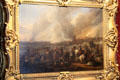 The Miseries of War painting by Philips Wouwerman at Penrhyn Castle. Bangor, Wales.