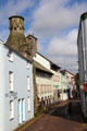 Buildings along Castle St. Caernarfon, Wales.