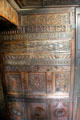 Panel carved with "Charles II King of England, Scoteland, France and Ireland " at Plas Newydd 1673" at Plas Newydd. Llangollen, Wales.