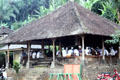 Town council meeting under open roof at Bangli. Bali, Indonesia.
