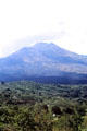 Mount Batur volcano which formed the island. Bali, Indonesia.