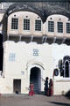 Hotel in palace of Mandawa. Mandawa, India.